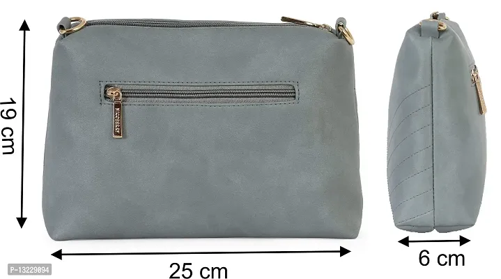 Nicoberry women,s slingbag (Grey)-thumb3