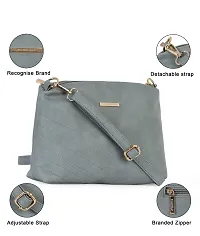 Nicoberry women,s slingbag (Grey)-thumb4