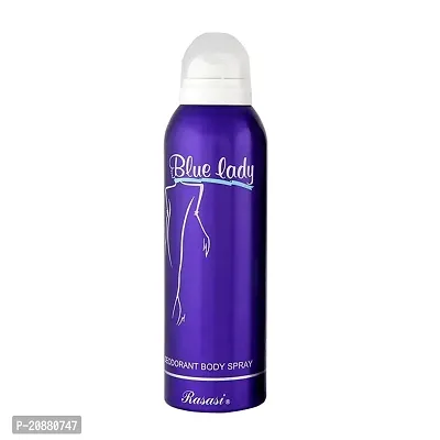 Rasasi Blue Lady Body Deo -200 ml-thumb0