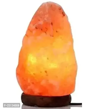 Himalayan Rock Salt Lamp In Natural Shape 2-3 Kg For Positive Energy, Vastu, Fengshui, Healing, Peace, Harmony, Purification, Best Gifting Option. Pack Of 1