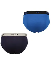 Men's Cotton Solid Basic Brief Pack of 2-thumb1