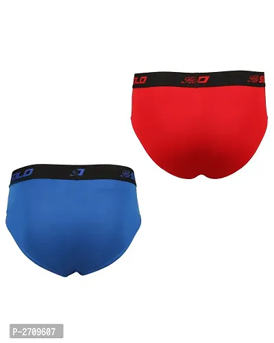 Men's Cotton Solid Basic Brief Pack of 2-thumb2