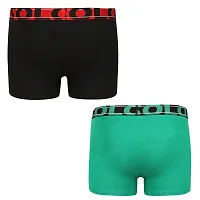 Men's Multicoloured Cotton Trunks (Pack of 2)-thumb1