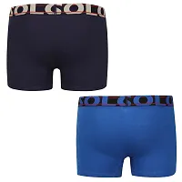 Men's Multicoloured Cotton Trunks (Pack of 2)-thumb1