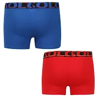 Men's Multicoloured Cotton Trunks (Pack of 2)-thumb1