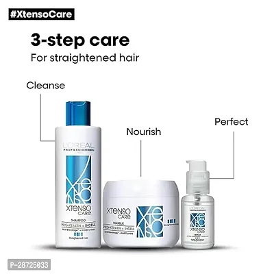 L'Oreacute;al Professionnel Xtenso Care Shampoo For Straightened Hair, 250 ML |Shampoo for Starightened Hair|Shampoo with Pro Keratin  Incell Technology-thumb4