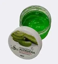 Green Davickalp Aloe Vera Gel For Face 60ml Pack of 2-thumb1