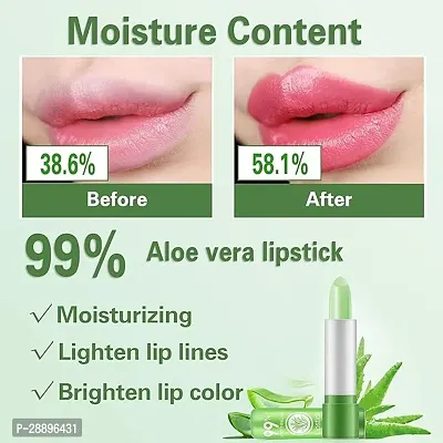 Aloevera 99% Soothing Gel Color Changing Lipstick Pack of 3-thumb3