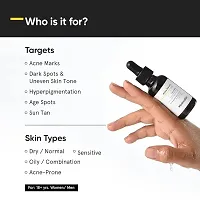 Minimalist 2% Alpha Arbutin Serum for Pigmentation  Dark Spots Removal | Anti-pigmentation Face Serum For Men  Women with Hyaluronic Acid to Remove Blemishes, Acne Marks  Tanning | 30 ml-thumb3