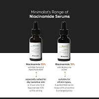 Minimalist 10% Niacinamide Face Serum for Acne Marks, Blemishes  Oil Balancing with Zinc | Skin Clarifying Anti Acne Serum for Oily  Acne Prone Skin (30 ml (Pack of 1))-thumb1
