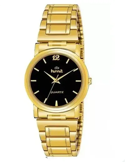 Watch - For Men Women Gold-Plated Stainless-Steel Analog Watch - [pack of 1]