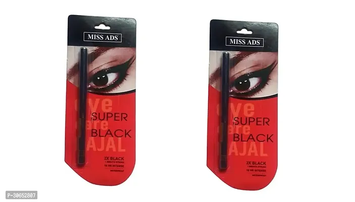 MISS ADS SUPER BLACK 2X BLACK 1 SMOOTH STROKE { pack of 2 }