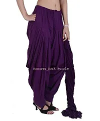 Stylish Fancy Designer Cotton Solid Patiyala Salwar With Dupatta For Women-thumb1