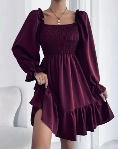 Hot Selling Poly Crepe Dresses 