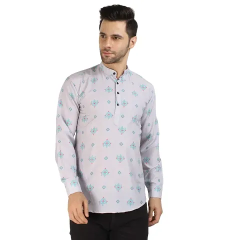 Man Casual Short Kurta for Men