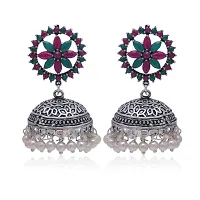 Eivri Fashion Jewellery Designers Earring Jhumki jhumka For Girl  women (Multi) For Rakhi Gift-thumb4