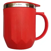 Multipurpose Steel Coffee Mugs- Pack Of 2-thumb1