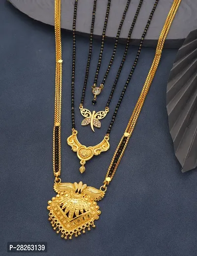 wuzong gold mangalsutra Alloy Mangalsutra