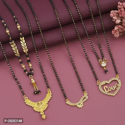 wuzong gold mangalsutra Alloy Mangalsutra