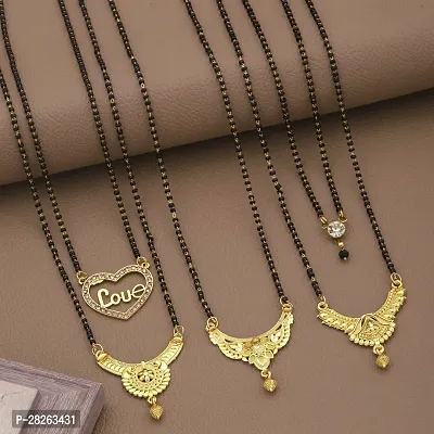 wuzong gold mangalsutra Alloy Mangalsutra-thumb0