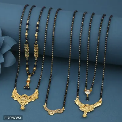 wuzong gold mangalsutra Alloy Mangalsutra