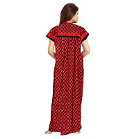 Khushi Print Women's Cotton Nighty/Nightwear/Night Dress/Sleepwear/Gown-thumb2