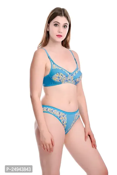 Buy Stylish Multicoloured Self Pattern Bra And Panty Set For Women Pack Of  2 Online In India At Discounted Prices