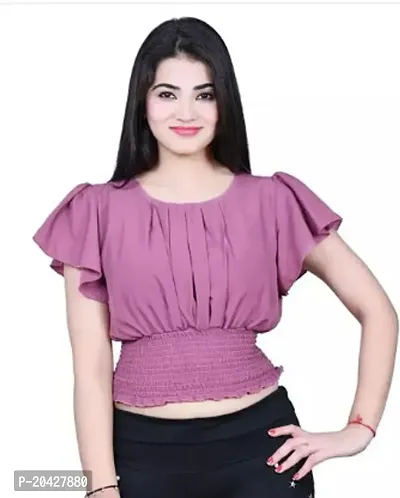 Elegant  Georgette Top  For Women