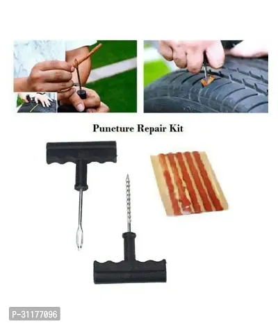 Auto Hub Tubeless Portable Tyre Puncture Repair Kit