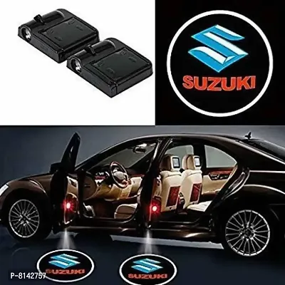 LED Ghost Shadow Welcome Light Door Projector for Suzuki Swift(2 PCS) 5th Generation no Drilling Required-thumb0