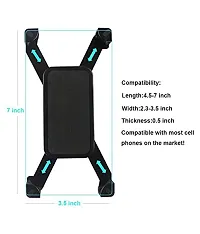 CH01 Universal Bike Mobile Holder 360 Degree Rotating Bicycle Motorcycle Cell Phone Cardle Mount-thumb2