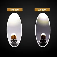 Iivass High and Low Beam Bike Headlight Bulb with LED Ring Super Bright LED Headlight-thumb1