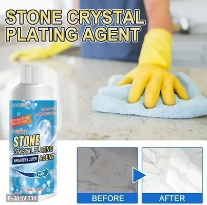 Crystal Plating Agent Marble Stone Cleaner Polished Crystal Plating Agent for Kitchen, Patio, Backyard Marble-thumb3