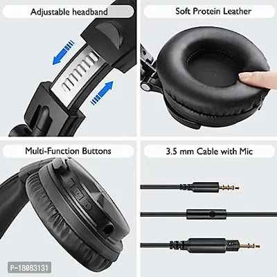 Bluetooth Headset Foldable Headband-thumb3