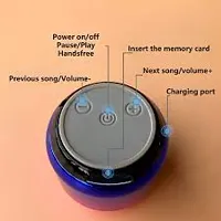 New mini JB3 bluetooth speaker with Google Assistant Smart Speaker  (Multicolor)-thumb2