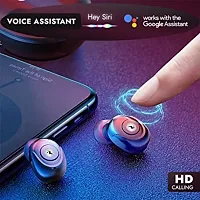 T2 Bluetooth Truly Wireless in Ear Earbuds with Mic in-Built Gaming Mode with Upto 26 Hours Playback, Lightweight 8Mm Drivers, Led Indicators and Power Display-thumb3