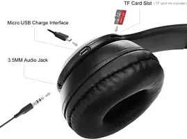 Classy Foldable Wireless Headphone Sports Headphone with Mic, Pack of 1, Assorted-thumb2