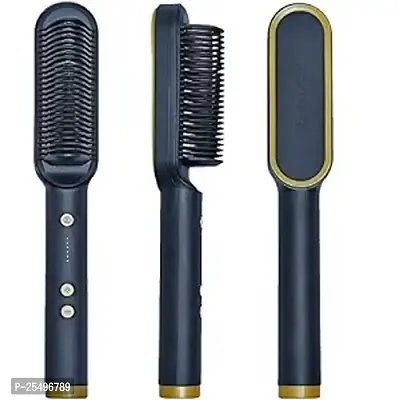Hair Straightener Electric Comb Brush For Men, Women-thumb0
