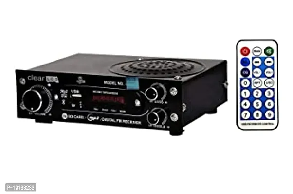 Night Guard AC/DC FM Radio Multimedia Speaker with Bluetooth, USB, SD Card, Aux FM Radio  (Black)