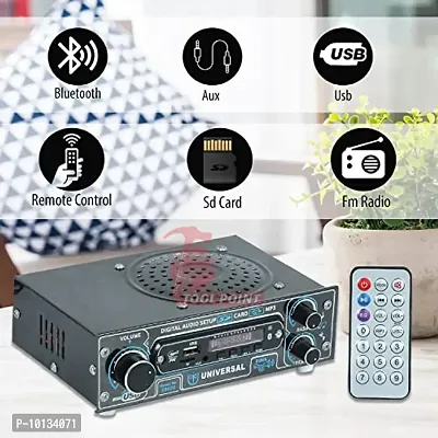 Aarav AC/DC FM Radio Multimedia Speaker with Bluetooth, USB, SD Card, Aux-thumb0