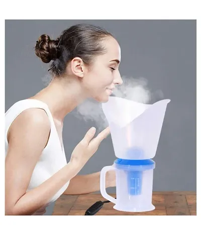 Dhruva Sales 3 in 1 Face, Nose, and Cough, steamer for cold and cough Nozzle Inhaler & Nose vaporizer machine, Multicolor, Pack of 1