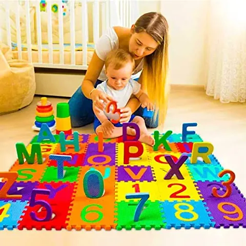 Alphabet Blocks Puzzle Foam Mat for Kids