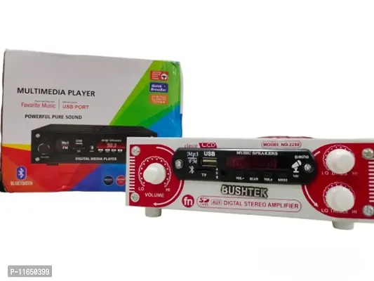 New AC/DC Digital Media Module Player With Built in Speaker, Bluetooth, Card, USB, FM Radio, Aux IN  Remote.