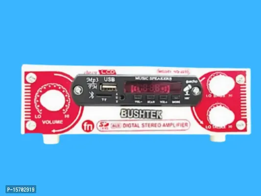 USB FM Radio With AC/DC Power Supply And Built in Speaker with Bluetooth, USB, AUX, SD card