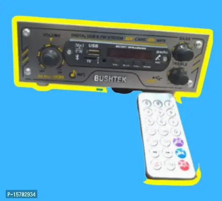 USB FM Radio With AC/DC Power Supply And Built in Speaker with Bluetooth, USB, AUX, SD card-thumb0
