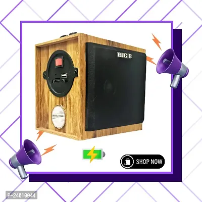 Bluetooth Speaker Wooden Cabinet 8.25 Subwoofer, 2.5'' Mid Range Speaker-thumb3