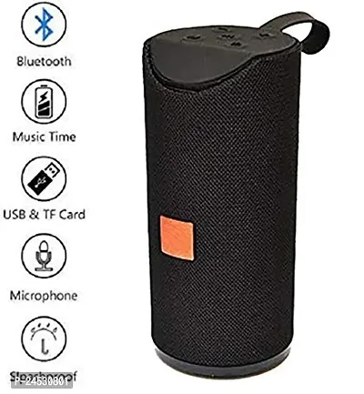 Portable Bluetooth Speaker with USB/Micro SD Card/AUX/Mic Multimedia Speaker System Super Bass Compatible with Android, iOS  Windows Devices-thumb0