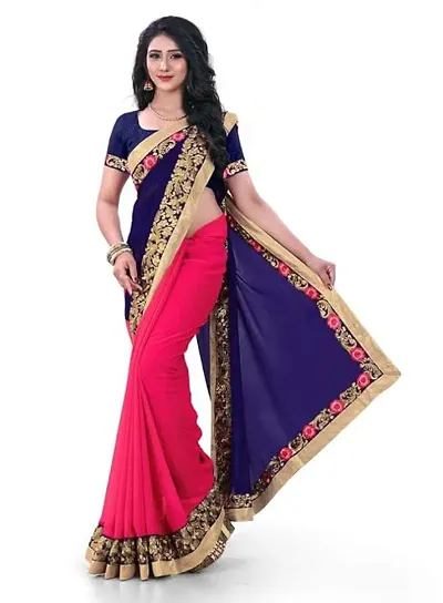 Trending georgette sarees 