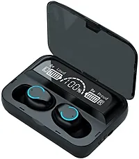 Mahakal Saless  M10 TWS Wireless In Ear Earbuds with 2000mAh Charging Power Bank  LED Display 3D Touch Bluetooth Headset (Pack of 1)-thumb1