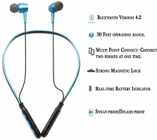 Mahakal Saless  BT B11 Wireless Bluetooth Neckband Earbud Portable Headset Sports Running Sweatproof Compatible with All Android Smartphones Noise Cancellation.-01-thumb4